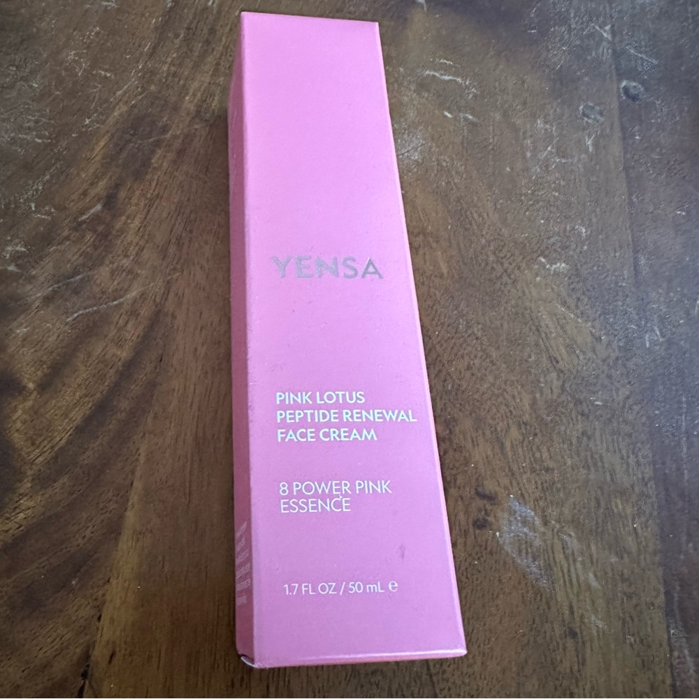 Yensa Pink Lotus peptide renewal face cream‎ 50mL NEW